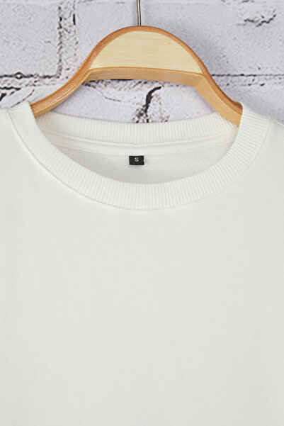 Trendyol Collection Thick Cut White Cotton Basic T-Shirt - Tedss25Ts00005