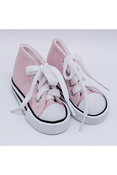 Choice أحذية رياضية للدمى باللون الوردي مقاس 7.5 سم بألوان متنوعة أحذية قماشي...