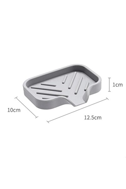 Choice S Sink Silicone Tray With drain Soap Sponge Storage Holder Countertop Sink Scrubber Brush Soap Stor.