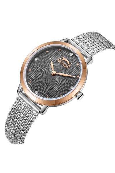 Slazenger SLAZENGER Women's Analog Grey Dial Watch - SL.9.2397.3.02