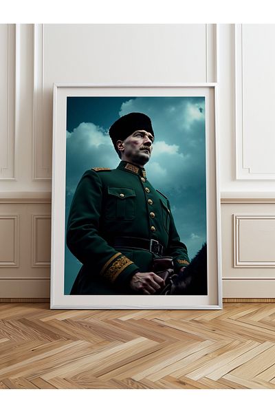 HOMEPACK Pictură cu un singur cadru din lemn Pictură poster dintr-o bucată TK/10816