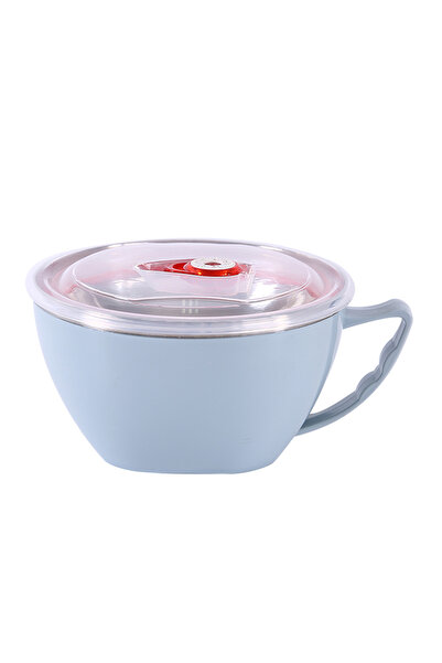 Choice وعاء من الفولاذ المقاوم للصدأ باللون الأزرق مكون من قطعة واحدة مع مقبض...