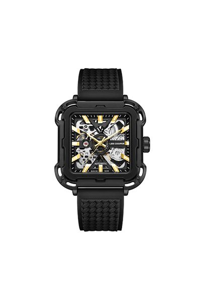Lee Cooper Men Automatic Black Dial Watch - LC08072.666
