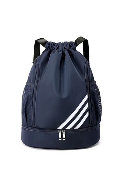 MORANO Waterproof Lightweight Foldable Sports Drawstring Backpack with Pocket for Travel, Sports, Fitness