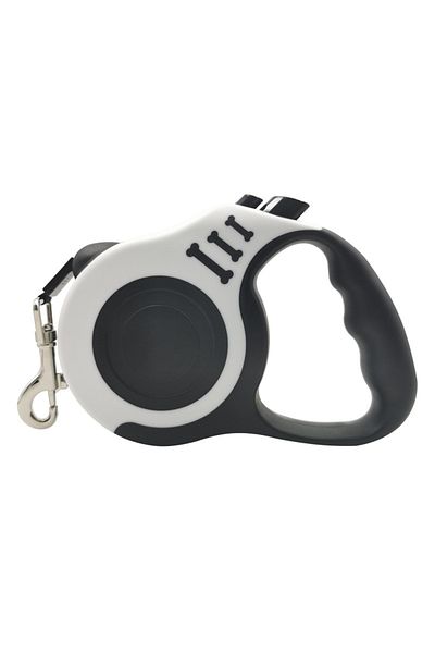 Choice 3m WHITE 3m 5m Dog Leash Strong Nylon Puppy Lead For Small Medium Large Dogs Cats Automatic Retracta