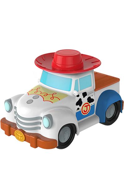 Disney Jessie Toy Story Buzz Lightyear Woody Jessie Rex Alien Cartoon Model Inertial Pull-back Free