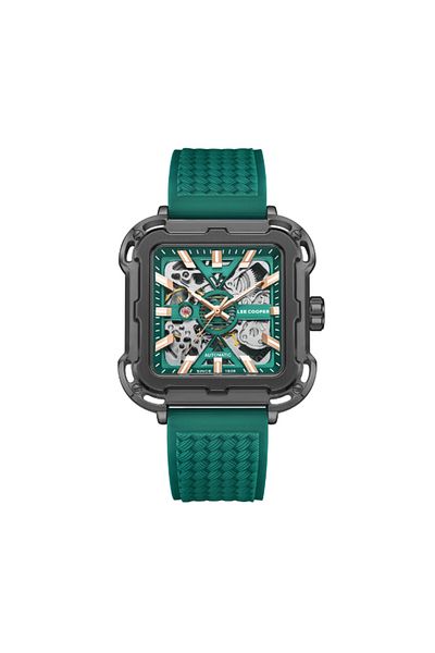 Lee Cooper Men Automatic Dark Green Dial Watch - LC08072.067