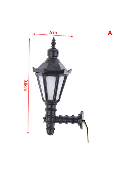 Choice نموذج مصباح حائط لبيت الدمية، ثريا حديقة، طاولة رملية، إضاءة ليد، ديكو...