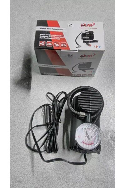 AEM Mini Oto Hava Kompresörü, Taşınabilir Araba Pompası Siyah 250 Psi 12v Mini Hava Kompresörü