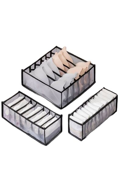 Choice منظم خزانة للجوارب والملابس الداخلية المنفصلة للمنزل، صندوق تخزين 7/9/...