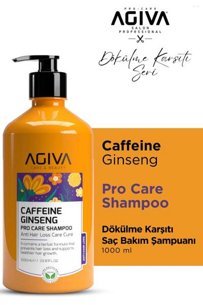 Agiva Caffeine Ginseng Pro Care Anti-Hair Loss Shampoo 1000 ml