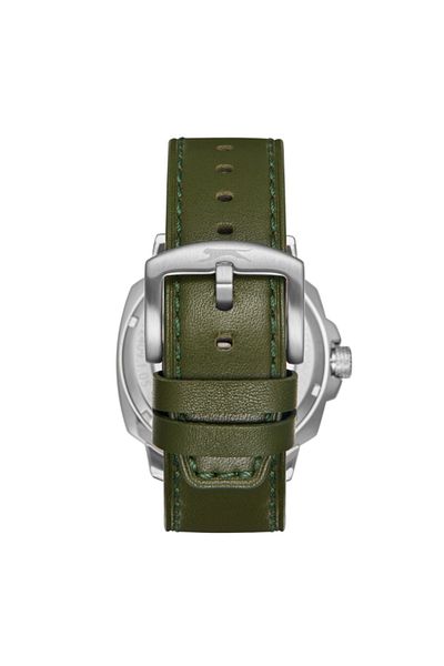 Slazenger SL.9.2409.1.03 Men Automatic  Display Watch & Leather Strap Green