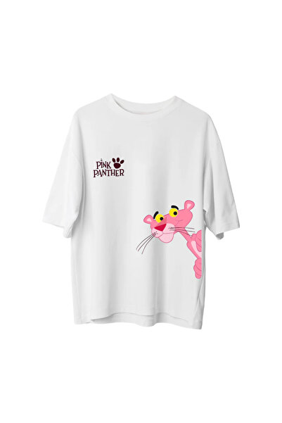 npLStore Unisex majica velikih dimenzija sa printom Pink Pantere
