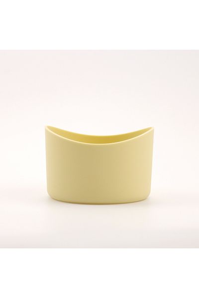 Choice 7cm Dia Light Yellow 7cm Dia Anti Scalding Colorful Non-slip Silicone Bottom Boot Water Bottles Bev