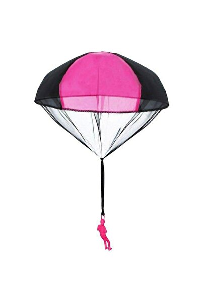 Choice مظلة تمويه صغيرة وردية اللون تُرمى باليد للأطفال، لعبة تعليمية للطيران...