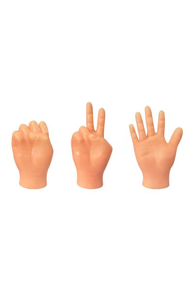 Choice Stone Scissor Cloth Cat Novelty Toys Teasing Cat TPR Soft Finger Gloves Funny Mini Hands Creative Fi