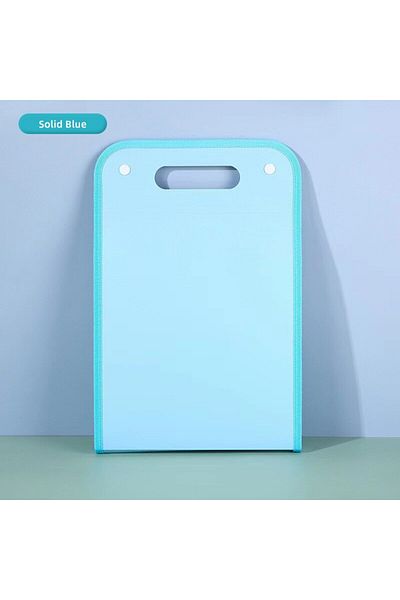 Choice Blue G1002c 13 Pocket File Folders Portable A4 Letter Size Macaron Color Accordian Document Organize