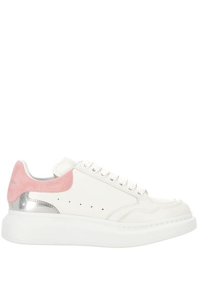 ALEXANDER MCQUEEN Oversized leather sneakers