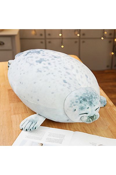 Choice 30cm WHITE 30cm Seal Pillow Kaiyukan Popular Soft Sea Animal Huggable Pillow Aquarium Plush Toy Gift