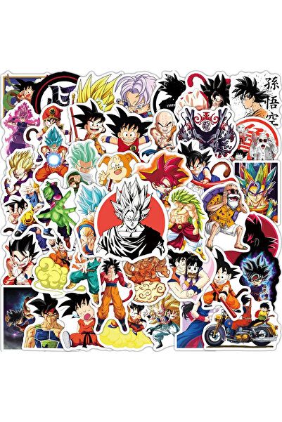 Choice3 Bandai 50PCS 50/100/200Pcs Anime Dragon Ball Stickers for Kids Graffi...