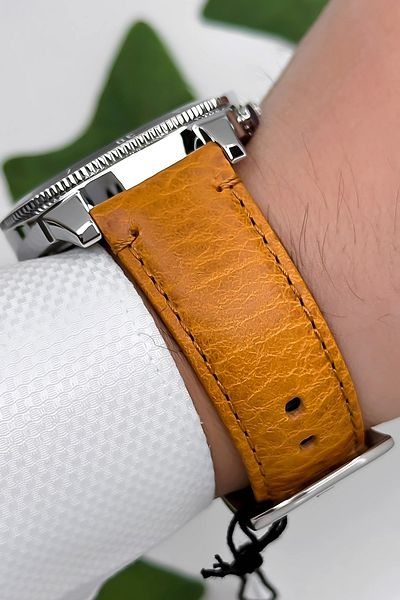 Ferrucci Men's Wristwatch Tan Color Function Leather Cord 3 Atm Bracelet Gift Zmfer169