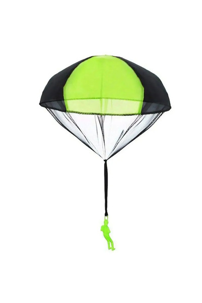 Choice لعبة رمي المظلة باليد للأطفال في الهواء الطلق باللون الأخضر مع ألعاب ج...