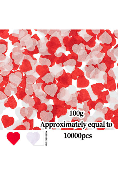 Choice Other 10000Pcs 2500 Pieces of Heart-Shaped Heart Paper, Valentine's Day Table Decoration, Wedding Ha