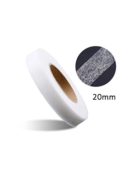 Choice عرض 20 مم، 70 ياردة، شريط لاصق مزدوج الجوانب للخياطة، قماش، ملابس، قاب...