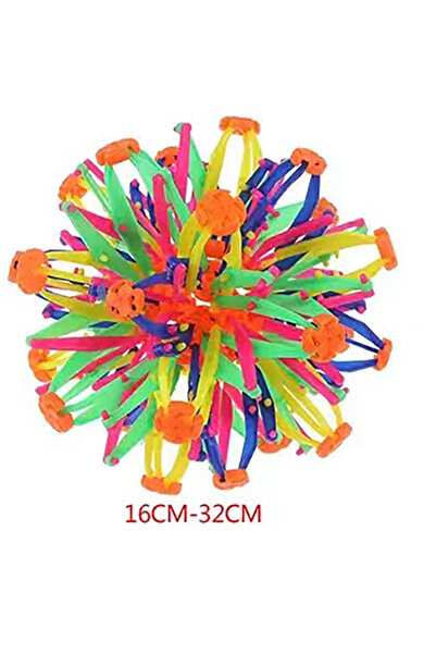 Choice كرة سحرية تلسكوبية للأطفال مقاس 16 سم، كرة زهرة خارجية، كرة رمي وركل، كرة زهرة ممتدة