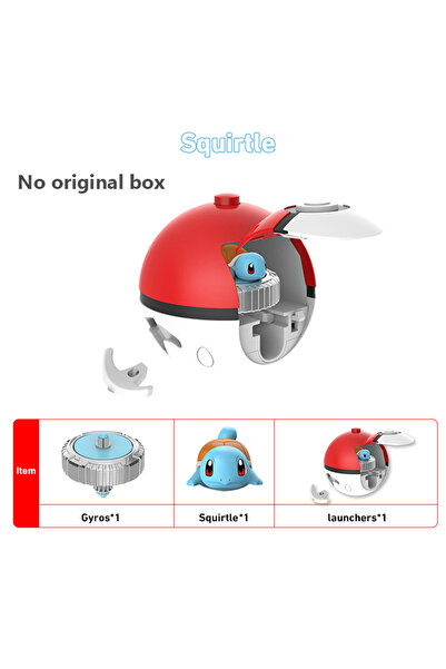 Choice 2 مجسمات بوكيمون باي بليد توب جيروسكوب ألعاب بيكاتشو تشارماندر سكويرتل...