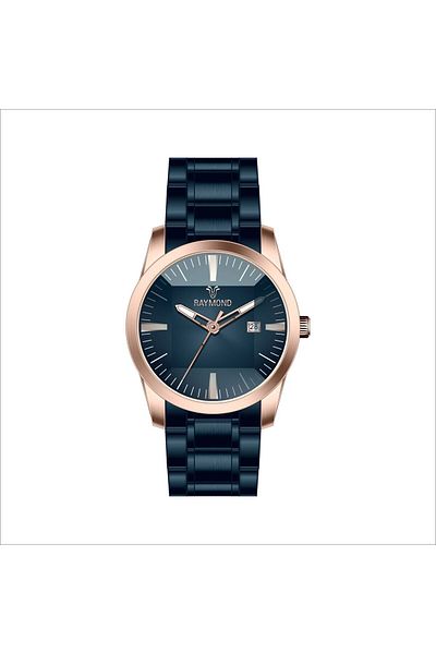 Raymond Rym-1067 Stainless Steel - 2 Years Warranty - Raymond Men's Wristwatch