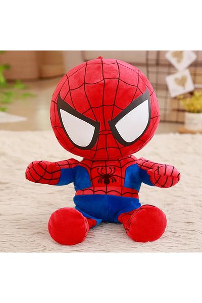Choice Spider-Man 27cm 20-30cm Spiderman Plush Toy Soft Stuffed Cartoon Stuffed Doll Large Plush Boy Cloth