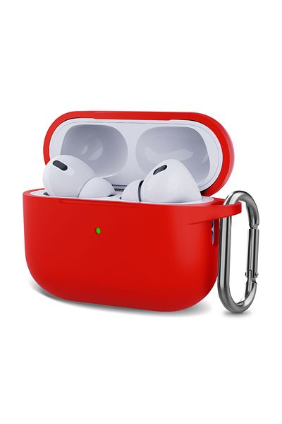 Choice Arpods Pro 2 Red Case For Apple Airpods Pro 2 Case Earphone Accessories Bluetooth Headset Silicone A