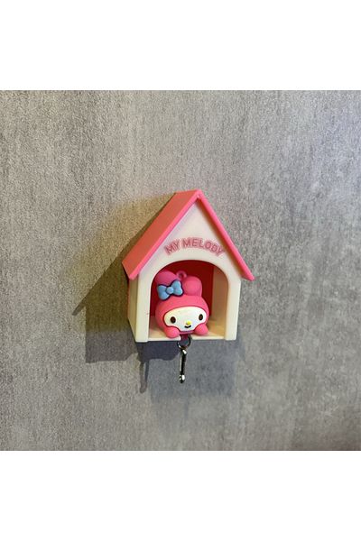 Choice 5 Hello Kitty Sanrio Cartoon Keychain Creative Room Decoration Cute Ornaments Anime Periphery Jewel.