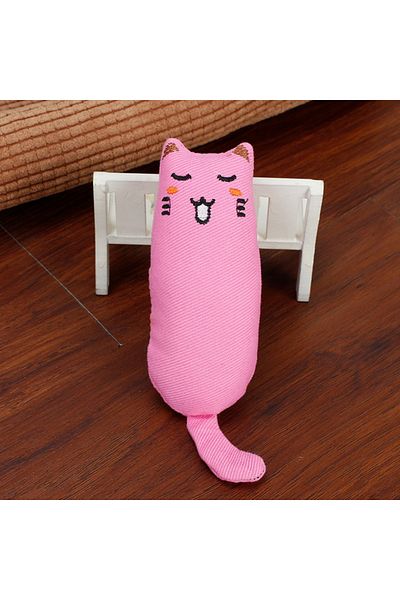 Choice Pink Creative Simulation Cat And Dog Funny Toy Plush Toy Grinding Teeth Biting Cat Since High Dog Pi