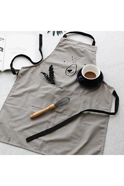 Choice مريلة مطبخ نسائية للكبار على شكل دب كرتوني رمادي للأطفال مريلة شواء مر...