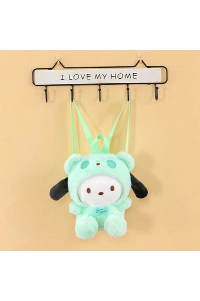 Choice 25cm-4 25cm Sanrio Hello Kitty Kuromi Cute Plush Toys Women Bag Anime Cartoon Cute Shoulder Backpack