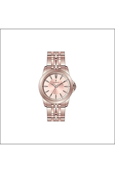 Raymond Rym-61004L - Stainless Steel - 2 Years Warranty - Raymond Women's Wristwatch