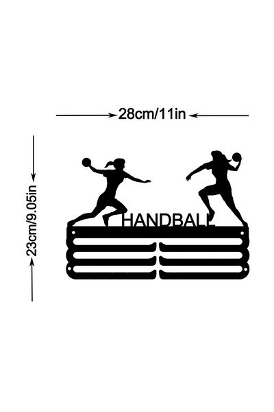 Choice TY3291-05 1PC Football/Running/ Ice Hockey Medal Hanger Display ，Wall Home Badge Competition Gymnast