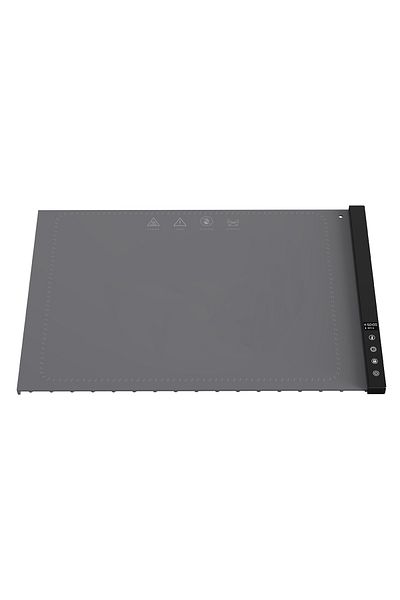Choice gray with black220V Silicone Heating Mat for Food Warming Trays for Buffets Party with Adjustable Te
