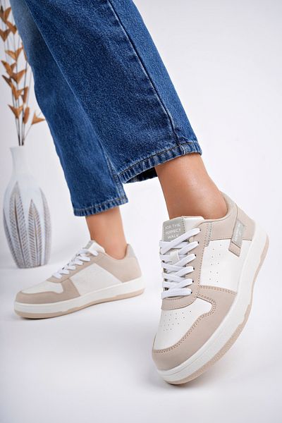 pasyone Pantofi casual de damă bej