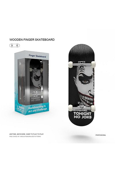 Choice 4 Wooden Fingerboard Fingerboard Set Finger Scooter Finger Skate Board Maple Wood Professional Mini.