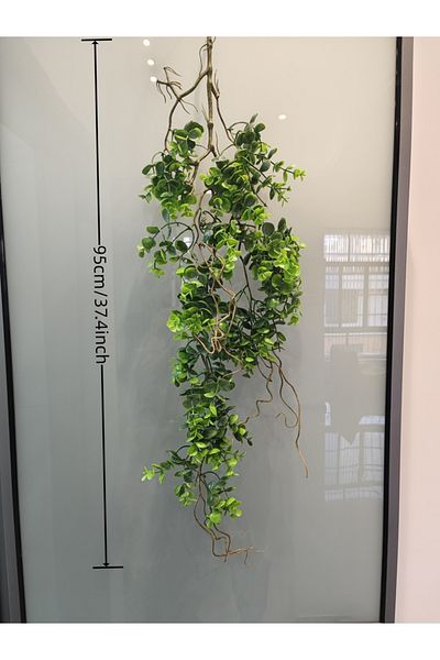 Choice You Jiali Artificial Hanging Green Plant Rattan Green Grass Plants Fake Vine Ivy Hanging Plant For H