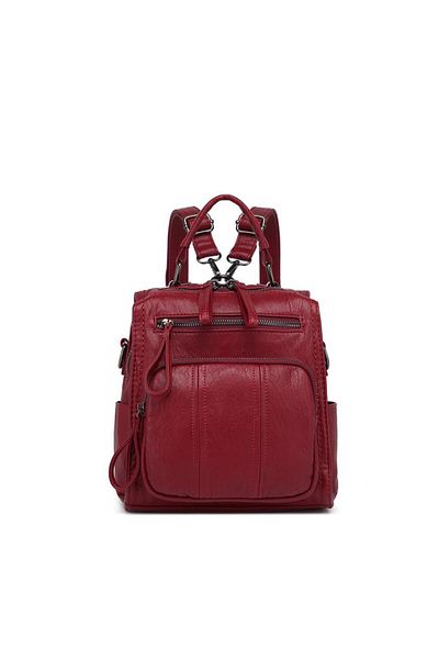 BARCELONA 21K Washed Leather Backpack Women's Bag 21K Barcelona 1915