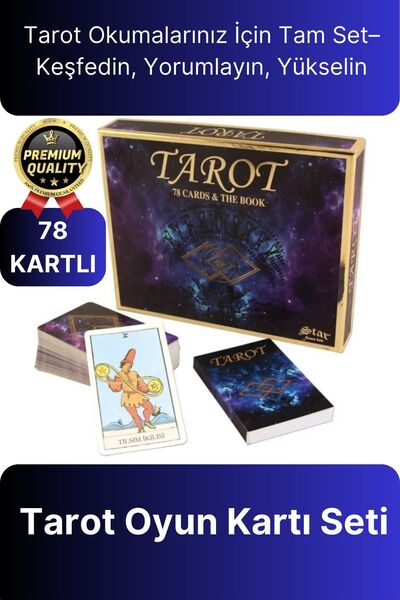 Svein Profesyonel Deluxe 78 Kartlı Açıklanmış Terimli Gelecekle İlgili Spirit...