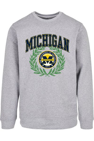Merchcode Michigan University - Michigan 1817 Rundhalsausschnitt