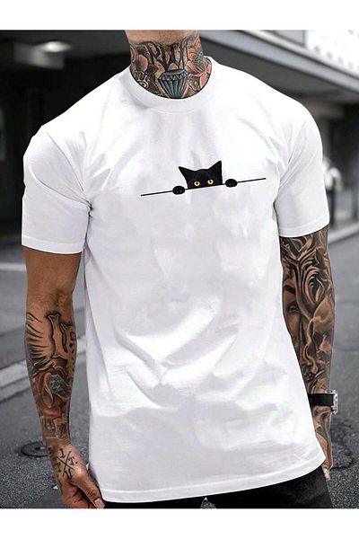 PENTHİLUS Manfinity Homme Tie Dye Oversize T-Shirt