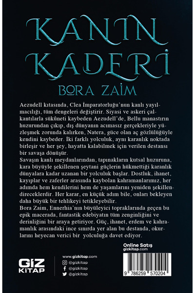 Giz Kitap Kanın Kaderi