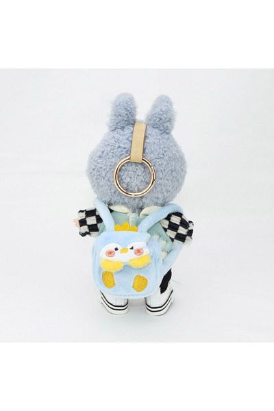 Choice S Animal Style 17Cm Labubu Backpack Hand-made Clothes Matching Doll Backpack Multiple Styles Replac.