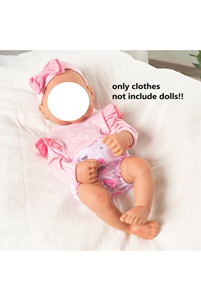 Choice هوديسPK فستان سترة ملابس الدمى ملابس لدمية طفل 16 بوصة 40 سم كنزات لطي...